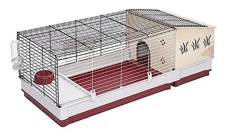 MidWest Wabbitat Deluxe Rabbit Home Wood Hut Expansion 2 MidWest Wabbitat Deluxe Rabbit Home Wood Hut Expansion - Image 2