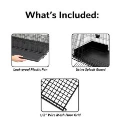 MidWest Wabbitat Rabbit Home -Tetra || MidWest Sales Shop 103824 PT3. SY630 V1498156290