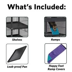 MidWest Critter Nation Deluxe Small Animal Cage -Tetra || MidWest Sales Shop 141782 PT2. SY630 V1514994189