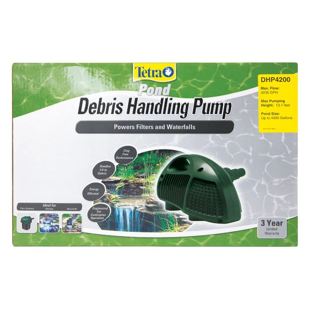 Tetra DHP4200 Debris-Handling Pond Pump 1 Tetra DHP4200 Debris-Handling Pond Pump