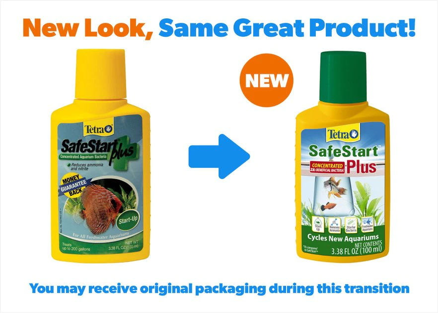 Tetra SafeStart Plus Concentrated Freshwater Aquarium Bacteria 2 Tetra SafeStart Plus Concentrated Freshwater Aquarium Bacteria - Image 2