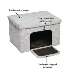 MidWest Curious Cube Cat Condo -Tetra || MidWest Sales Shop 176498 PT2. SY630 V1582739085