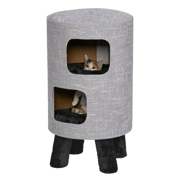 MidWest 2-Story Modern Feline Nuvo Stella Cat Condo 2 MidWest 2-Story Modern Feline Nuvo Stella Cat Condo - Image 2