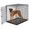 MidWest Solution Series XX-Large Heavy Duty Single Door Dog Crate, 54 inch