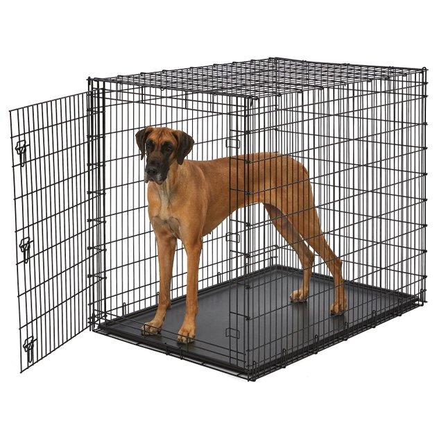 MidWest Solution Series XX-Large Heavy Duty Single Door Dog Crate, 54 inch 1 MidWest Solution Series XX-Large Heavy Duty Single Door Dog Crate, 54 inch