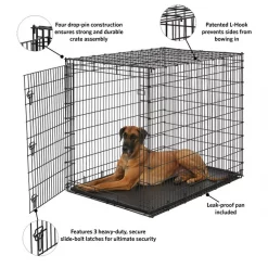 MidWest Solution Series XX-Large Heavy Duty Single Door Dog Crate, 54 inch 7 MidWest Solution Series XX-Large Heavy Duty Single Door Dog Crate, 54 inch -Tetra || MidWest Sales Shop 192364 PT2. SY630 V1570569369