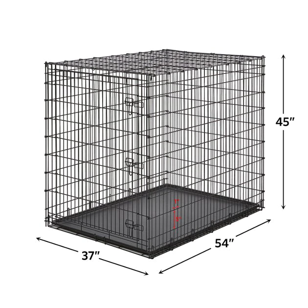MidWest Solution Series XX-Large Heavy Duty Single Door Dog Crate, 54 inch 5 MidWest Solution Series XX-Large Heavy Duty Single Door Dog Crate, 54 inch - Image 5
