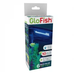 Tetra Care GloFish 6" LED Fish Aquarium Light, Blue