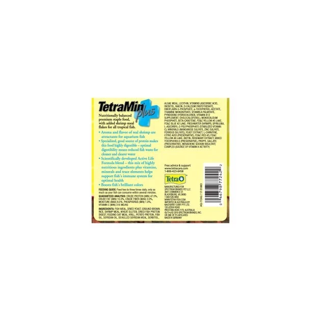 TetraMin Plus Tropical Flakes Fish Food, 2.2-oz bottle 5 TetraMin Plus Tropical Flakes Fish Food, 2.2-oz bottle - Image 5