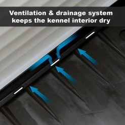 MidWest Ferplast Villa Dog Kennel with Folding Porch -Tetra || MidWest Sales Shop 202262 PT2. SY630 V1580746082