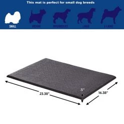MidWest QuietTime Cushioned Antimicrobial Dog Crate Mat, Black -Tetra || MidWest Sales Shop 212898 PT2. SY630 V1575991134