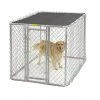 MidWest K9 Steel Chain Link Portable Outdoor Dog Kennel
