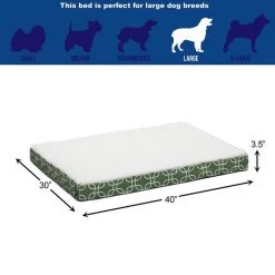 MidWest Double-Thick Orthopedic Dog Bed w/ Removable Cover -Tetra || MidWest Sales Shop 212936 PT3. SY630 V1575991684