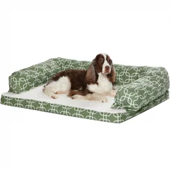 MidWest Orthopedic Bolster Dog Bed w/Removable Cover