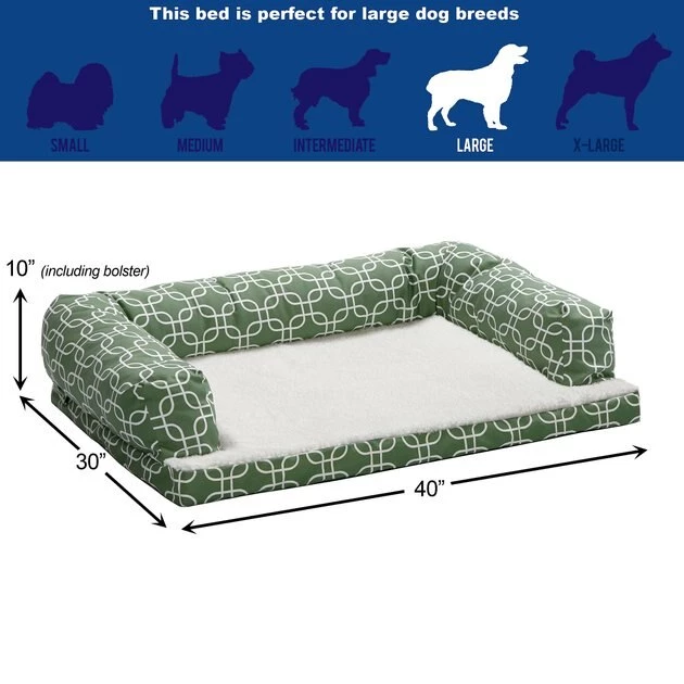MidWest Orthopedic Bolster Dog Bed w/Removable Cover 2 MidWest Orthopedic Bolster Dog Bed w/Removable Cover - Image 2