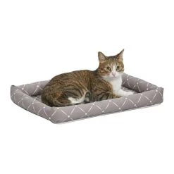 MidWest QuietTime Couture Ashton Bolster Dog Crate Mat