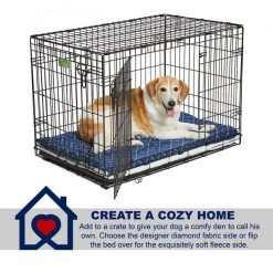 MidWest QuietTime Couture Paxton Reversible Dog Crate Mat -Tetra || MidWest Sales Shop 212985 PT3. SY630 V1576084796