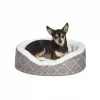 MidWest Cradle Nesting Orthopedic Bolster Cat & Dog Bed w/Removable Cover