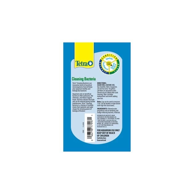 Tetra Cleaning Bacteria Aquarium Water Care 2 Tetra Cleaning Bacteria Aquarium Water Care - Image 2