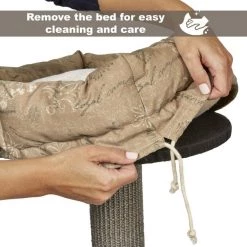 MidWest Feline Nuvo Cove 35-in Faux Fur Modern Cat Tree -Tetra || MidWest Sales Shop 226376 PT5. SY630 V1583959094