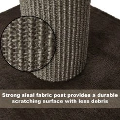 MidWest Feline Nuvo Cove 35-in Faux Fur Modern Cat Tree -Tetra || MidWest Sales Shop 226376 PT7. SY630 V1583959099