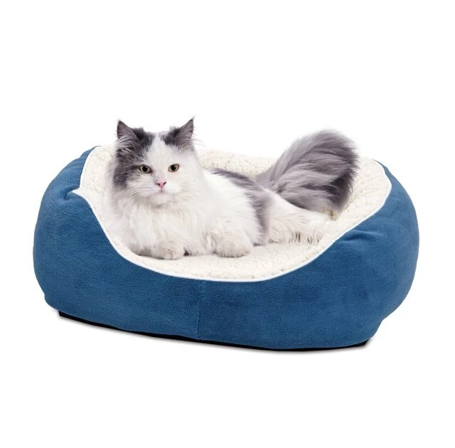 MidWest Overstuffed Micro-Terry Cuddle Dog & Cat Bed 1 MidWest Overstuffed Micro-Terry Cuddle Dog & Cat Bed