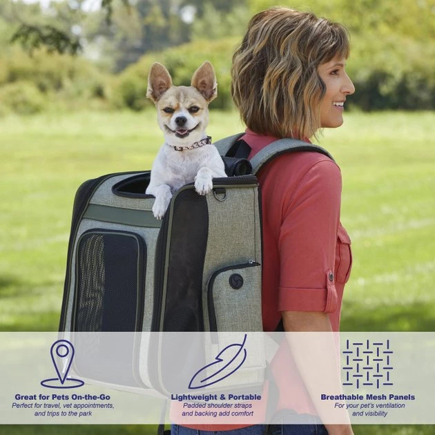 MidWest Day Tripper Dog & Cat Backpack 2 MidWest Day Tripper Dog & Cat Backpack - Image 2