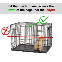 MidWest 54-in Solution Series 1154U Dog Crate Divider Panel, Black, Giant 7 MidWest 54-in Solution Series 1154U Dog Crate Divider Panel, Black, Giant -Tetra || MidWest Sales Shop 244772 PT2. SY630 V1618264023