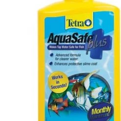Tetra Lifeguard All-in-One Bacterial & Fungus Treatment + AquaSafe Plus Freshwater & Marine Aquarium Water Conditioner -Tetra || MidWest Sales Shop 302114 PT2. SY630 V1622832461