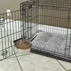 MidWest Stainless Steel Snap'y Fit Dog Kennel Bowl 9 MidWest Stainless Steel Snap'y Fit Dog Kennel Bowl -Tetra || MidWest Sales Shop 304011 PT6. SY630 V1623013373