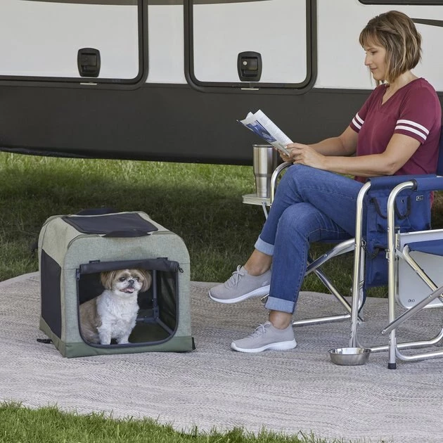 MidWest Canine Camper Dog Tent Crate 3 MidWest Canine Camper Dog Tent Crate - Image 3