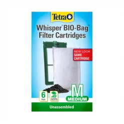 Tetra Whisper Bio-Bag Aquarium Filter Cartridge, 6 count