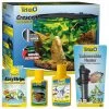 Tropical Fish Starter Kit - Tetra Crescent Aquarium Kit, 5-gal + 4 other items