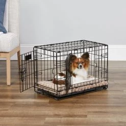MidWest iCrate Fold & Carry Double Door Collapsible Wire Dog Crate