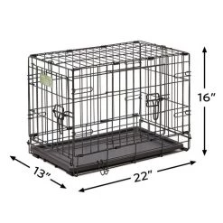 MidWest iCrate Fold & Carry Double Door Collapsible Wire Dog Crate -Tetra || MidWest Sales Shop 60381 PT8. SY630 V1562169166