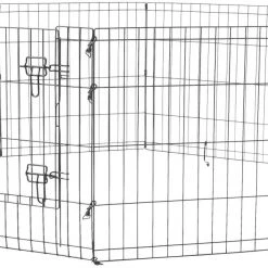 MidWest Wire Dog Exercise Pen with Step-Thru Door, Black E-Coat -Tetra || MidWest Sales Shop 60388 PT2. SY630 V1567184524