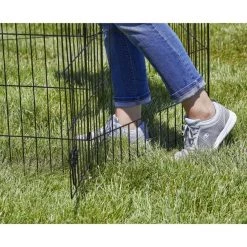 MidWest Wire Dog Exercise Pen with Step-Thru Door, Black E-Coat -Tetra || MidWest Sales Shop 60388 PT6. SY630 V1567184541