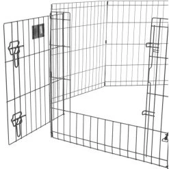 MidWest Wire Dog Exercise Pen with Step-Thru Door, Black E-Coat -Tetra || MidWest Sales Shop 60388 PT7. SY630 V1567184543