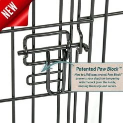 MidWest LifeStages Single Door Collapsible Wire Dog Crate -Tetra || MidWest Sales Shop 60408 PT4. SY630 V1647555697