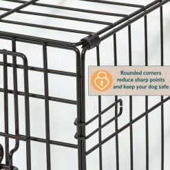 MidWest LifeStages Single Door Collapsible Wire Dog Crate -Tetra || MidWest Sales Shop 60408 PT5. SY630 V1647553437