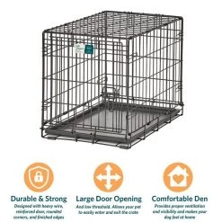 MidWest LifeStages Single Door Collapsible Wire Dog Crate -Tetra || MidWest Sales Shop 60408 PT6. SY630 V1647552991