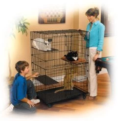 MidWest Collapsible Wire Cat Cage Playpen -Tetra || MidWest Sales Shop 60753 PT7. SY630 V1477401166