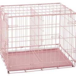 MidWest iCrate Single Door Collapsible Wire Dog Crate, Pink, 24 inch -Tetra || MidWest Sales Shop 74290 PT8. SY630 V1562173064