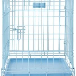 MidWest iCrate Single Door Collapsible Wire Dog Crate, Blue -Tetra || MidWest Sales Shop 74292 PT6. SY630 V1562173099