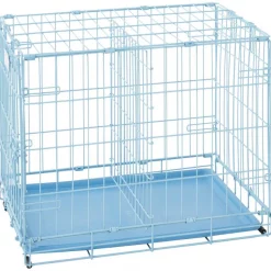 MidWest iCrate Single Door Collapsible Wire Dog Crate, Blue -Tetra || MidWest Sales Shop 74292 PT8. SY630 V1562173086