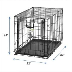 MidWest Ovation Single Door Collapsible Wire Dog Crate -Tetra || MidWest Sales Shop 74295 PT2. SY630 V1586805270