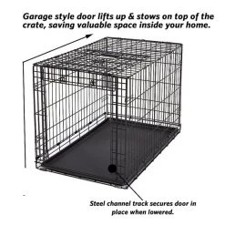 MidWest Ovation Single Door Collapsible Wire Dog Crate -Tetra || MidWest Sales Shop 74295 PT5. SY630 V1485261395