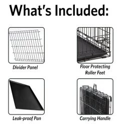 MidWest Ultima Pro Double Door Collapsible Wire Dog Crate -Tetra || MidWest Sales Shop 74306 PT6. SY630 V1562173346