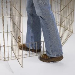 MidWest Wire Dog Exercise Pen with Step-Thru Door, Gold Zinc -Tetra || MidWest Sales Shop 74326 PT5. SY630 V1567186141
