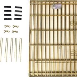 MidWest Wire Dog Exercise Pen with Step-Thru Door, Gold Zinc -Tetra || MidWest Sales Shop 74326 PT7. SY630 V1567186144